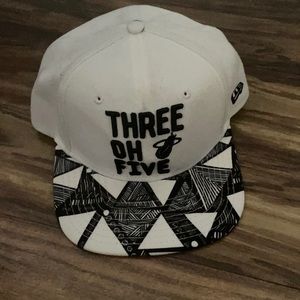 Miami heat limited edition snapback hat